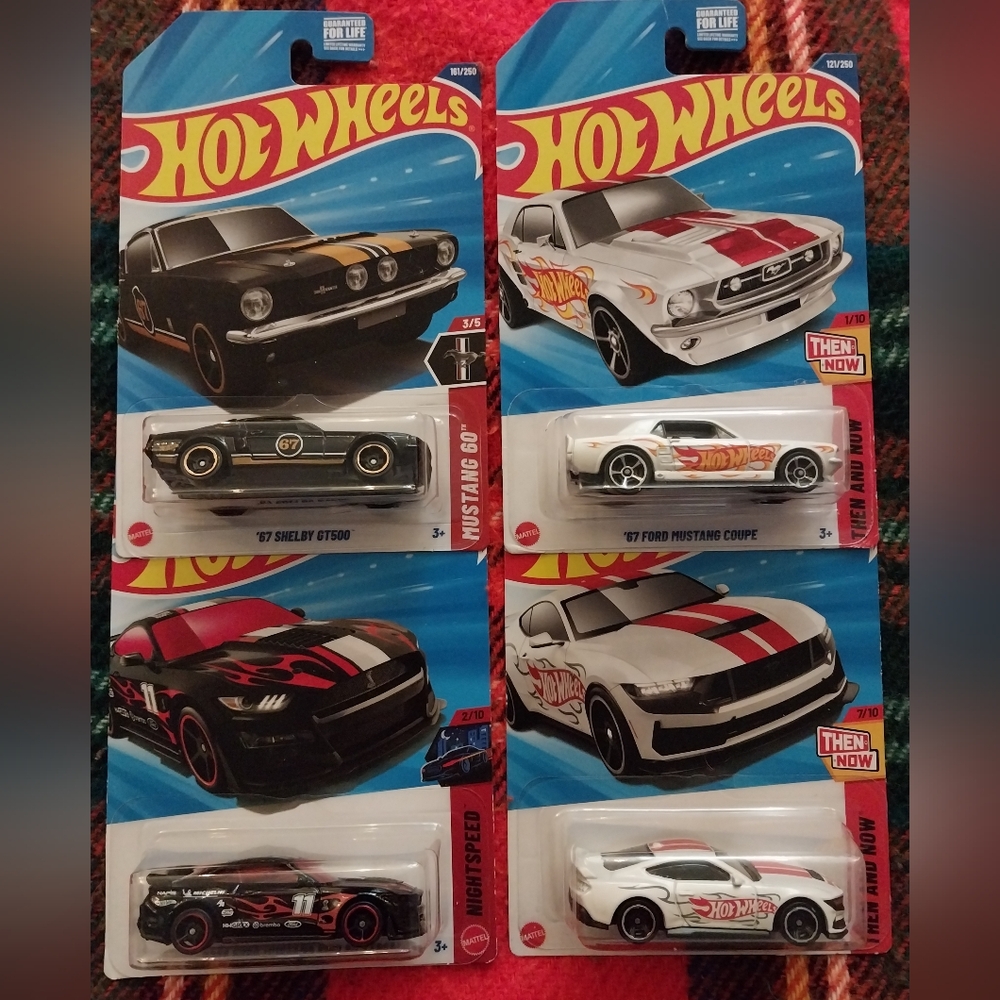 4 Mustang Lot
